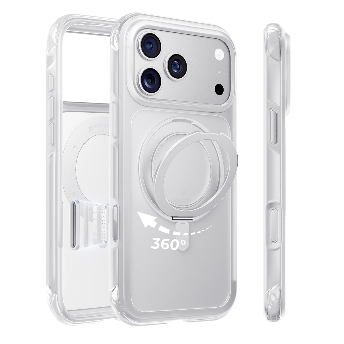 iPhone 18 K126 MagSafe Airbag Kickstand Case