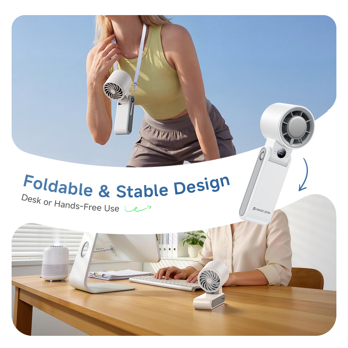 Turbo 3-in-1 Handheld Fan