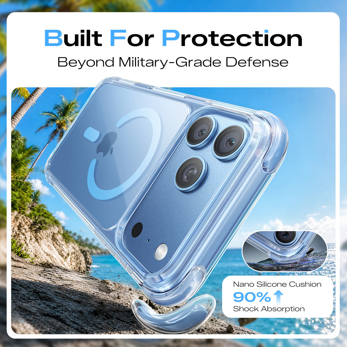 iPhone 18 K122 Magnetic Protective Phone Case