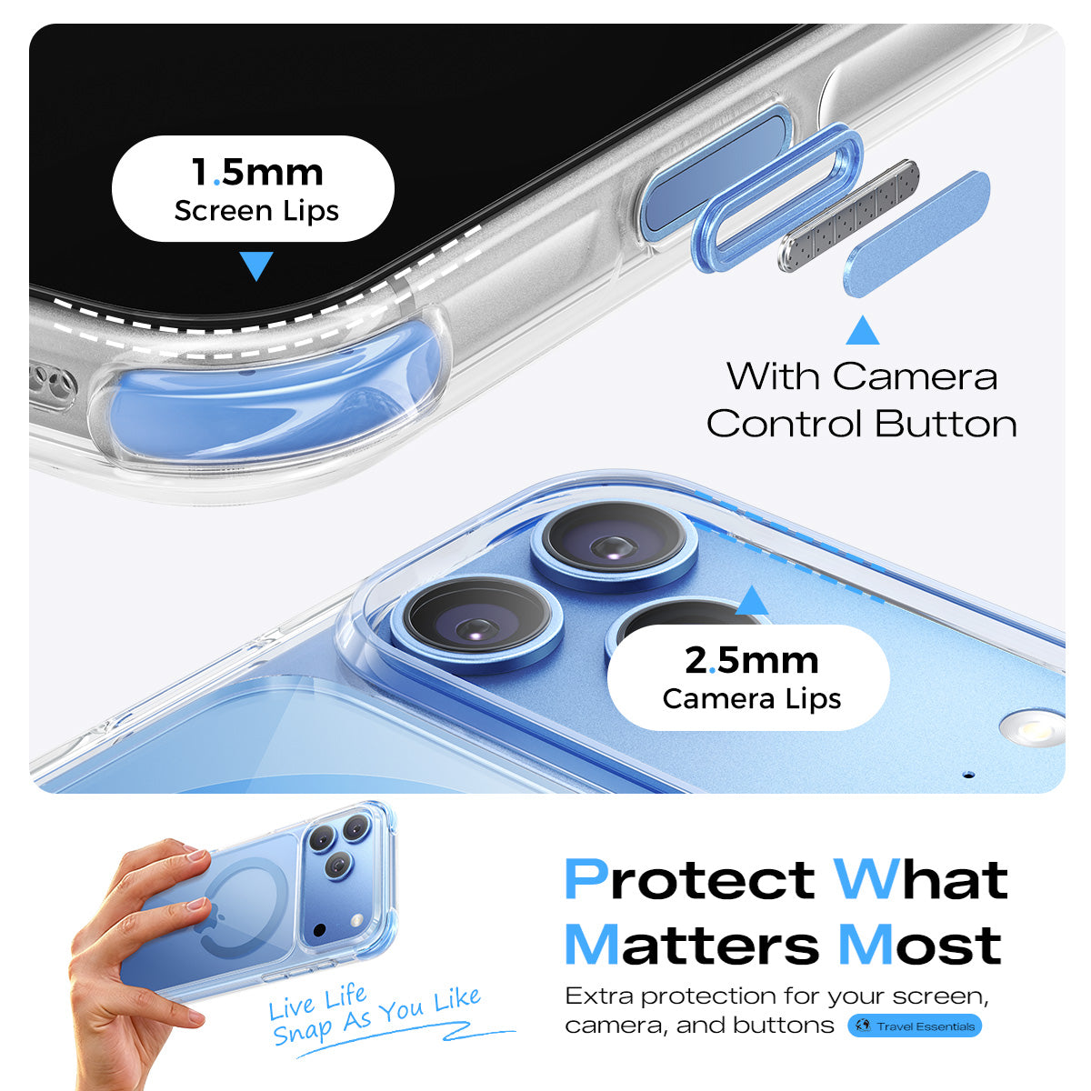 iPhone 18 K122 Magnetic Protective Phone Case