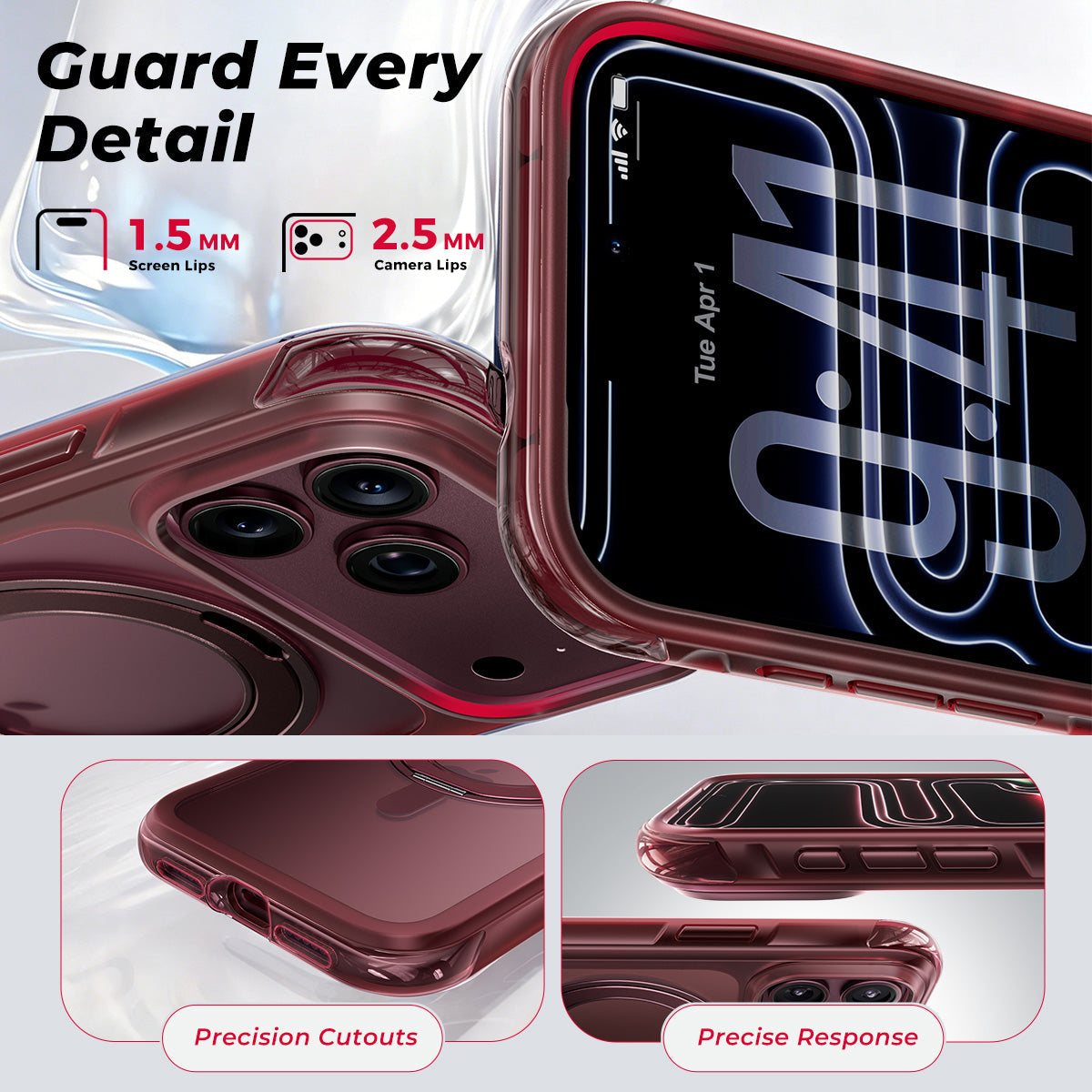 iPhone 18 K126 MagSafe Airbag Kickstand Case