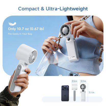 Turbo 3-in-1 Handheld Fan