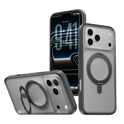 iPhone K128 360° Magnetic Ring Stand Phone Case