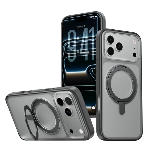 iPhone K128 360° Magnetic Ring Stand Phone Case