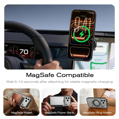 iPhone 16 K128 360° Magnetic Ring Stand Phone Case