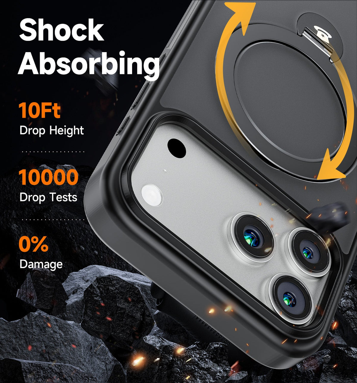 Galaxy 360° Invisible Magnetic Phone Case