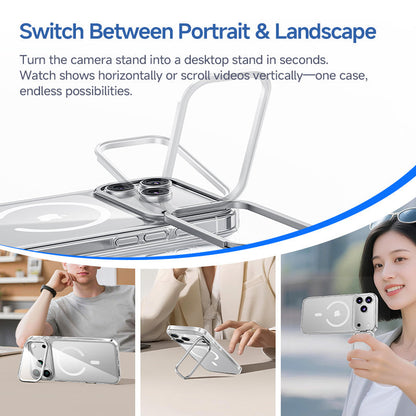 iPhone 17 Camera Cover Stand Phone Case