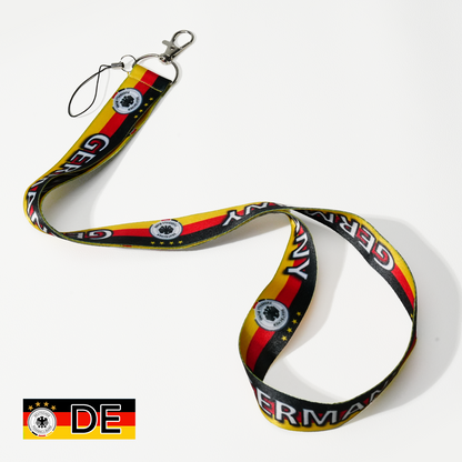 National Flag Lanyard Neck Strap
