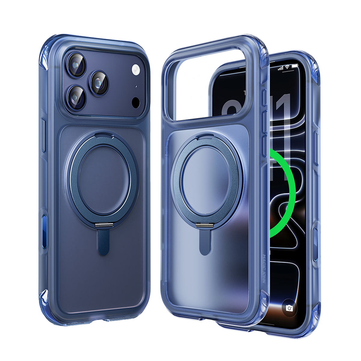 iPhone 17 K126 MagSafe Airbag Kickstand Case