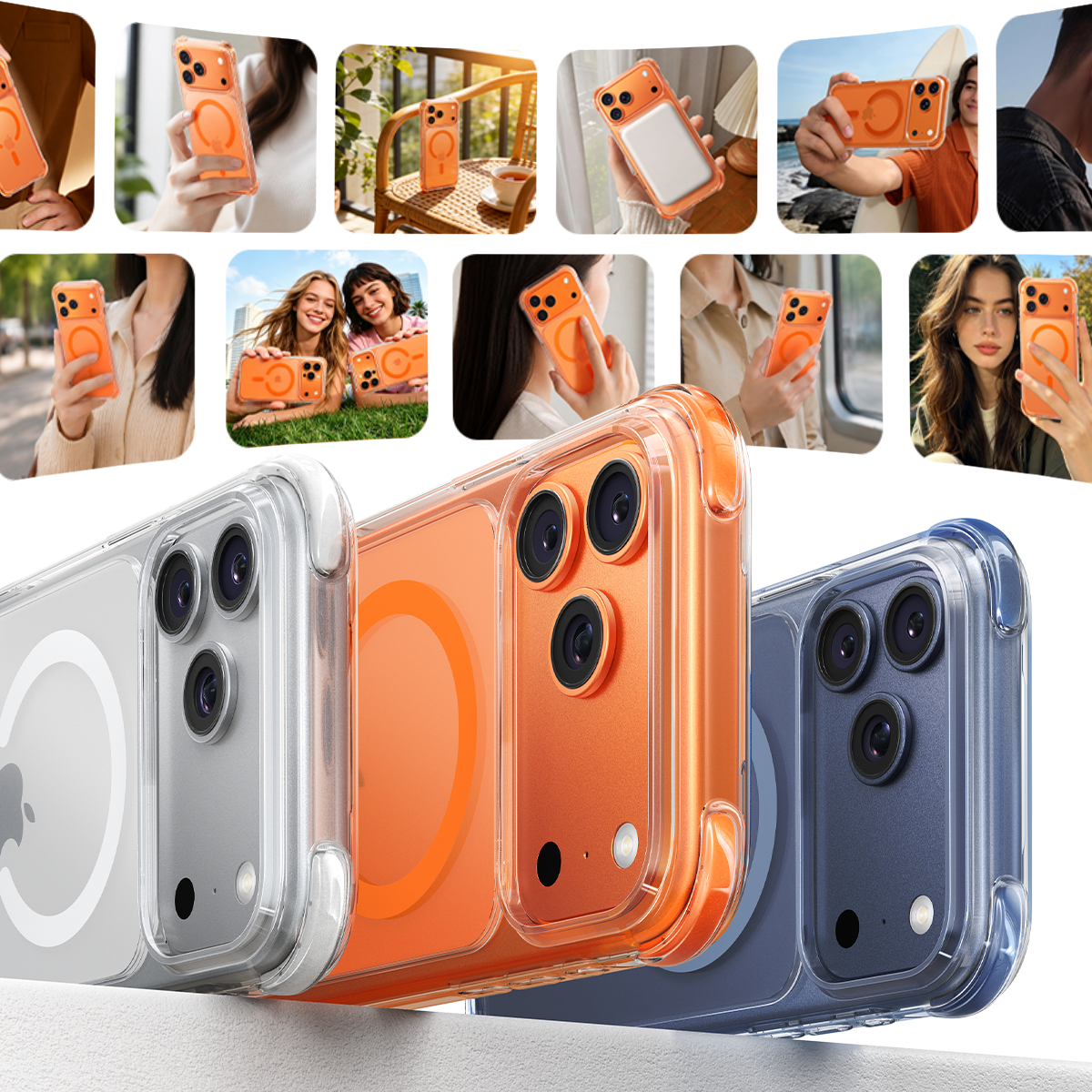 iPhone 17 Magnetic Protective Phone Case
