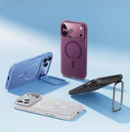 iPhone 18 K129 Magnetic Camera Stand Case