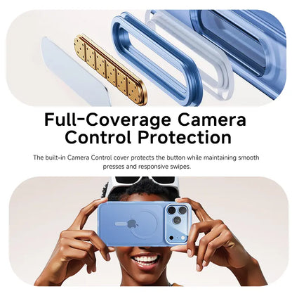 iPhone 18 K129 Magnetic Camera Stand Case