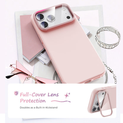 iPhone 18 K123 Liquid Silicone Stand Case