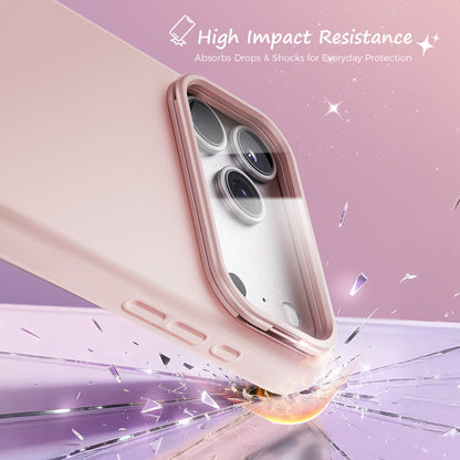 iPhone 18 K123 Liquid Silicone Stand Case