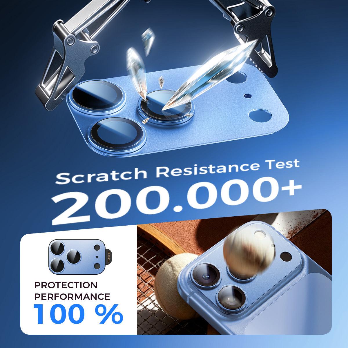 iPhone Sapphire Camera Lens Protector