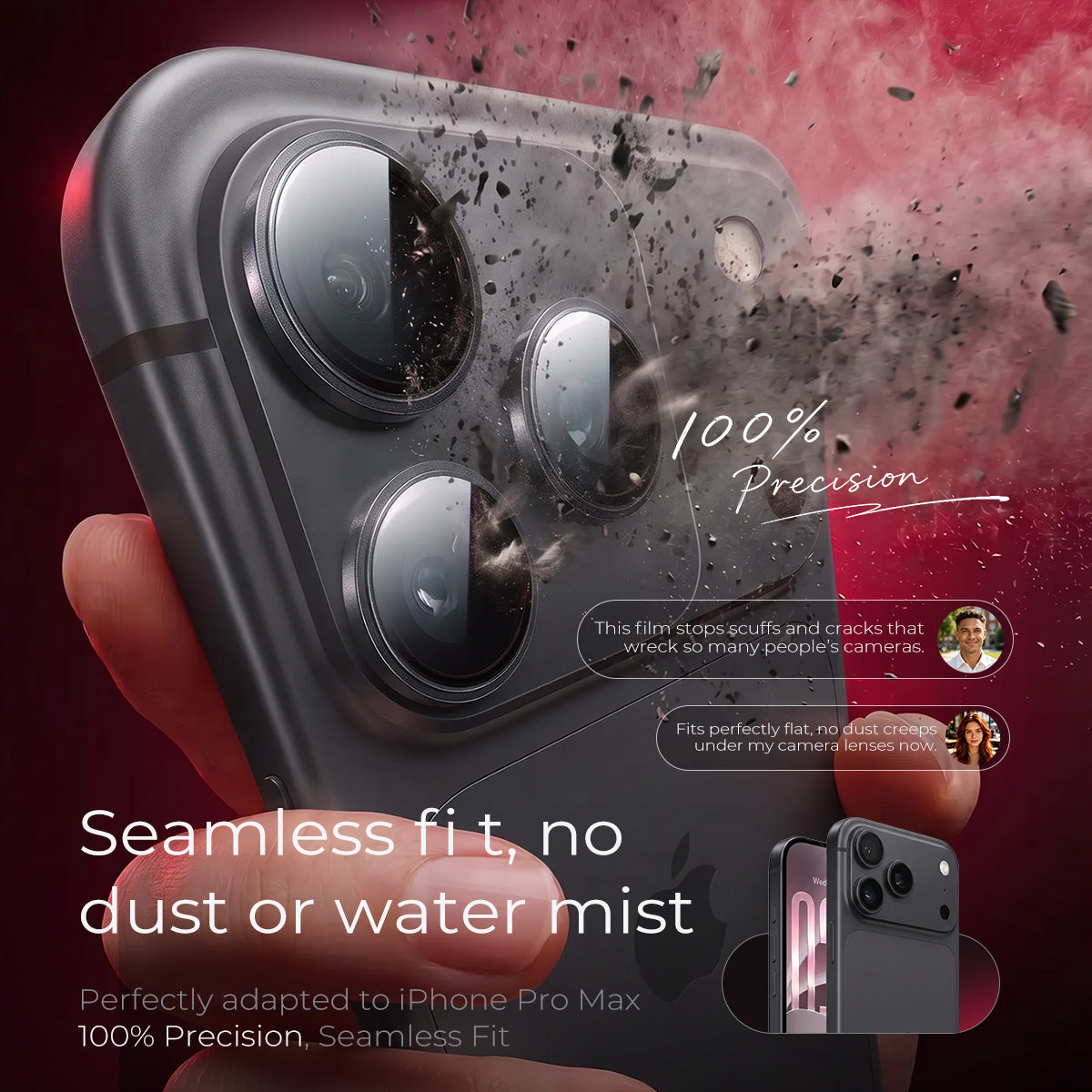 iPhone Magnetic Lens Protector