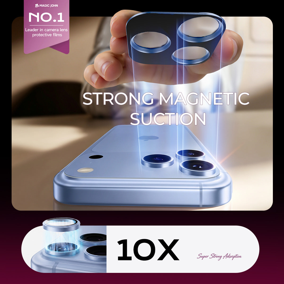 iPhone Magnetic Lens Protector