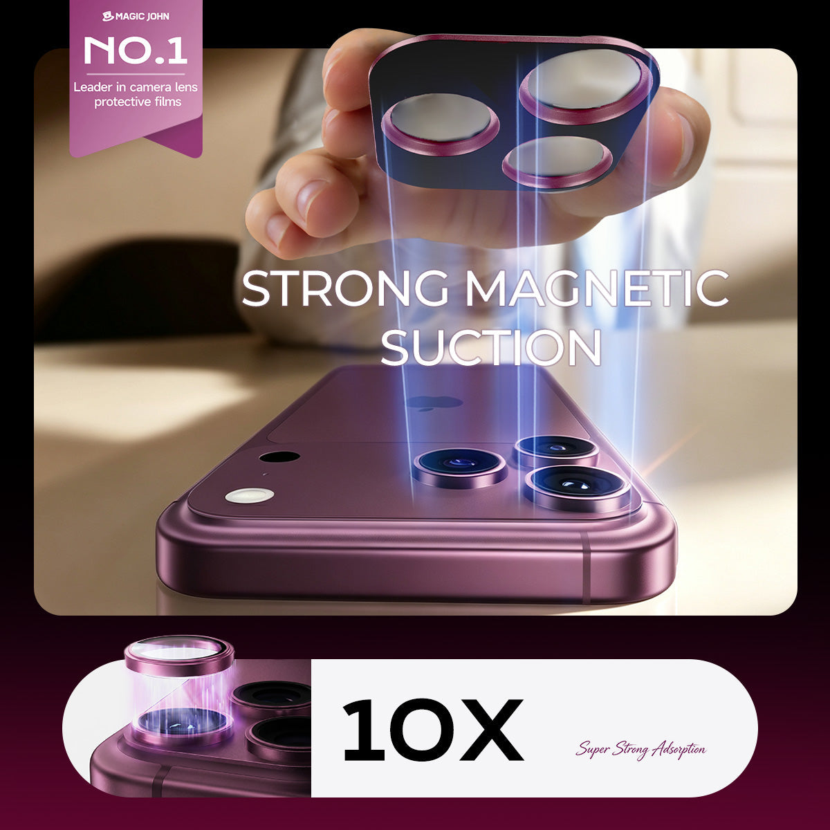 iPhone 18 Magnetic Lens Protector